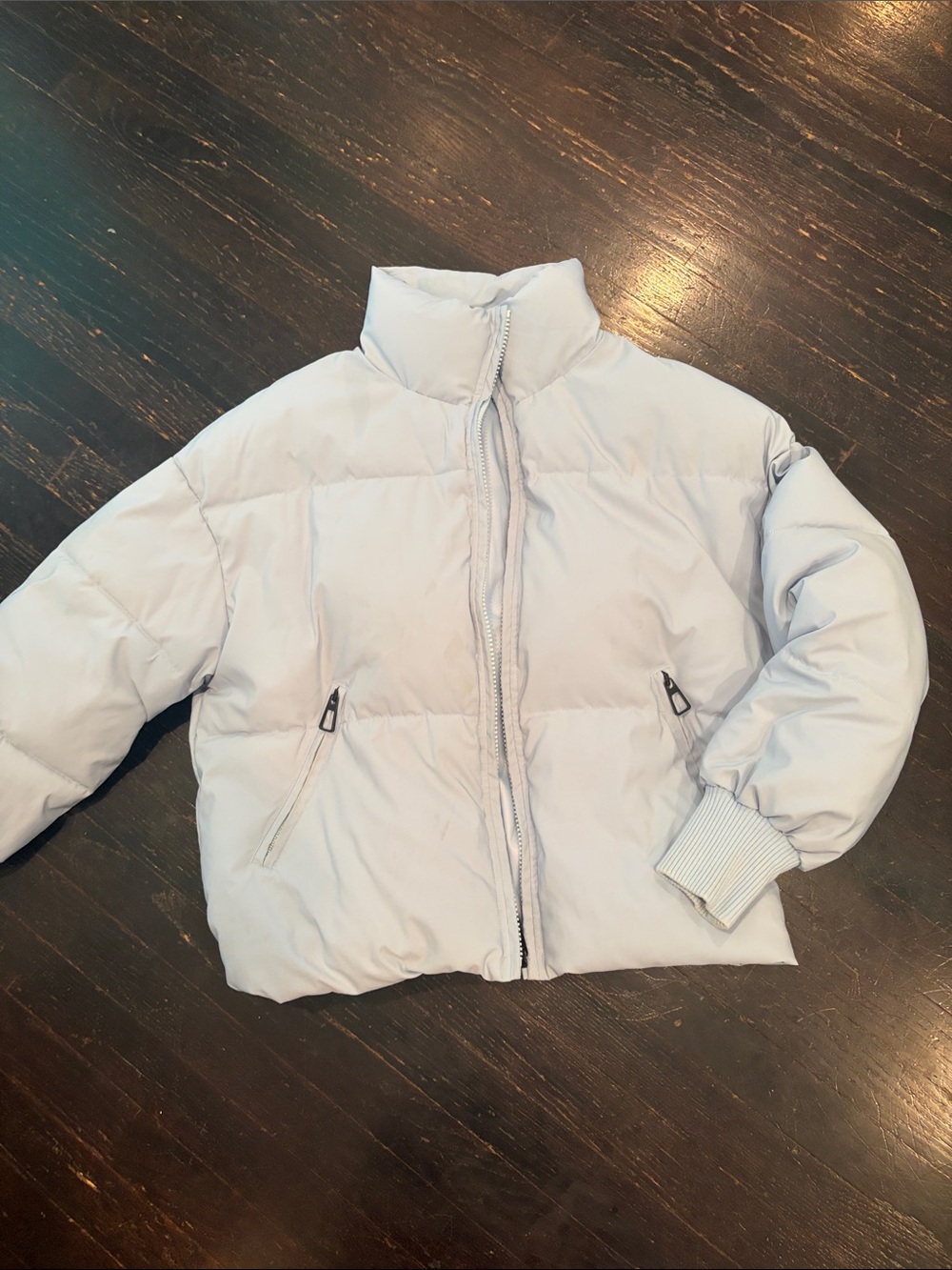 Merokeety light Blue Women's Puffer Jacket